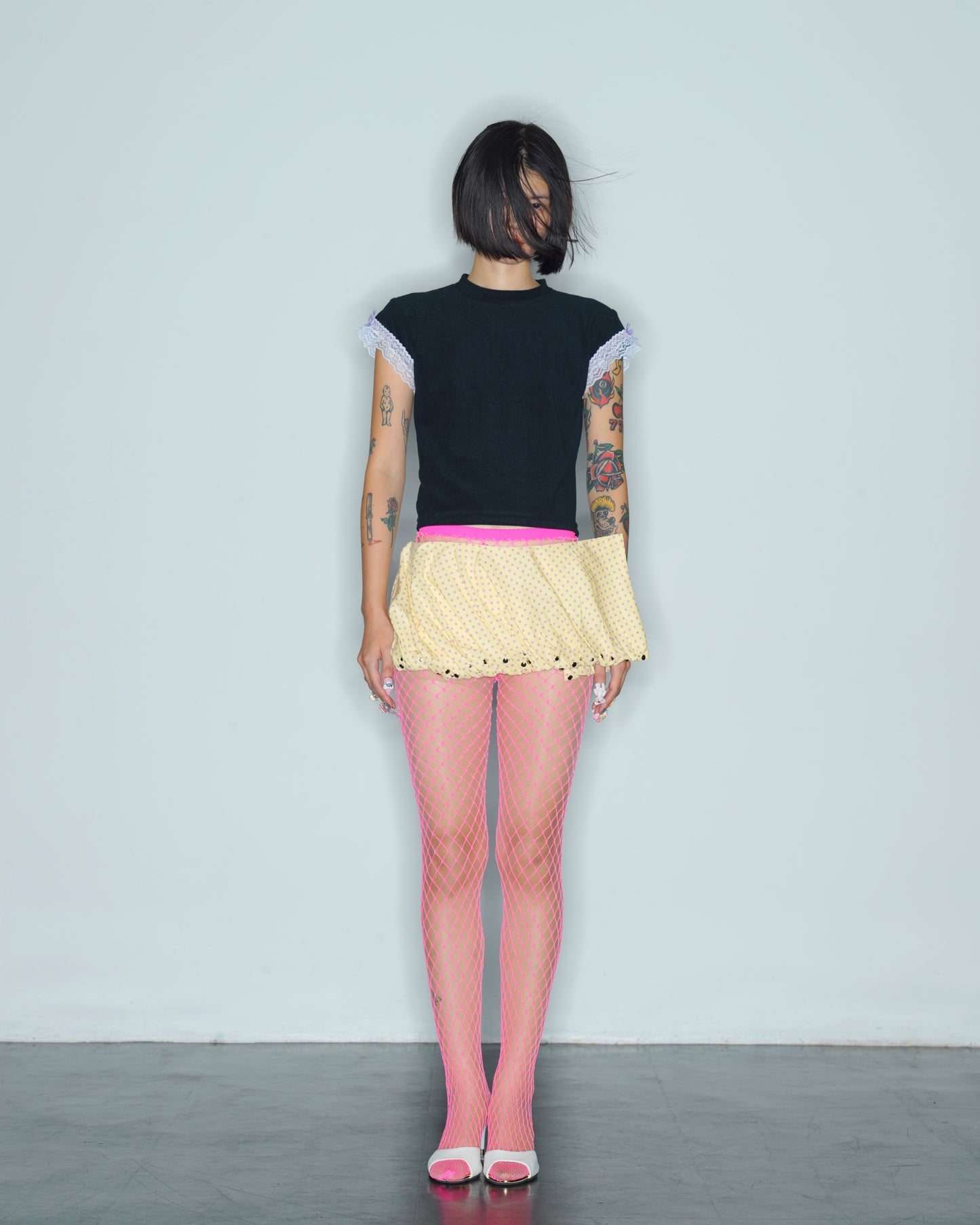 FRILLED TINY TEE