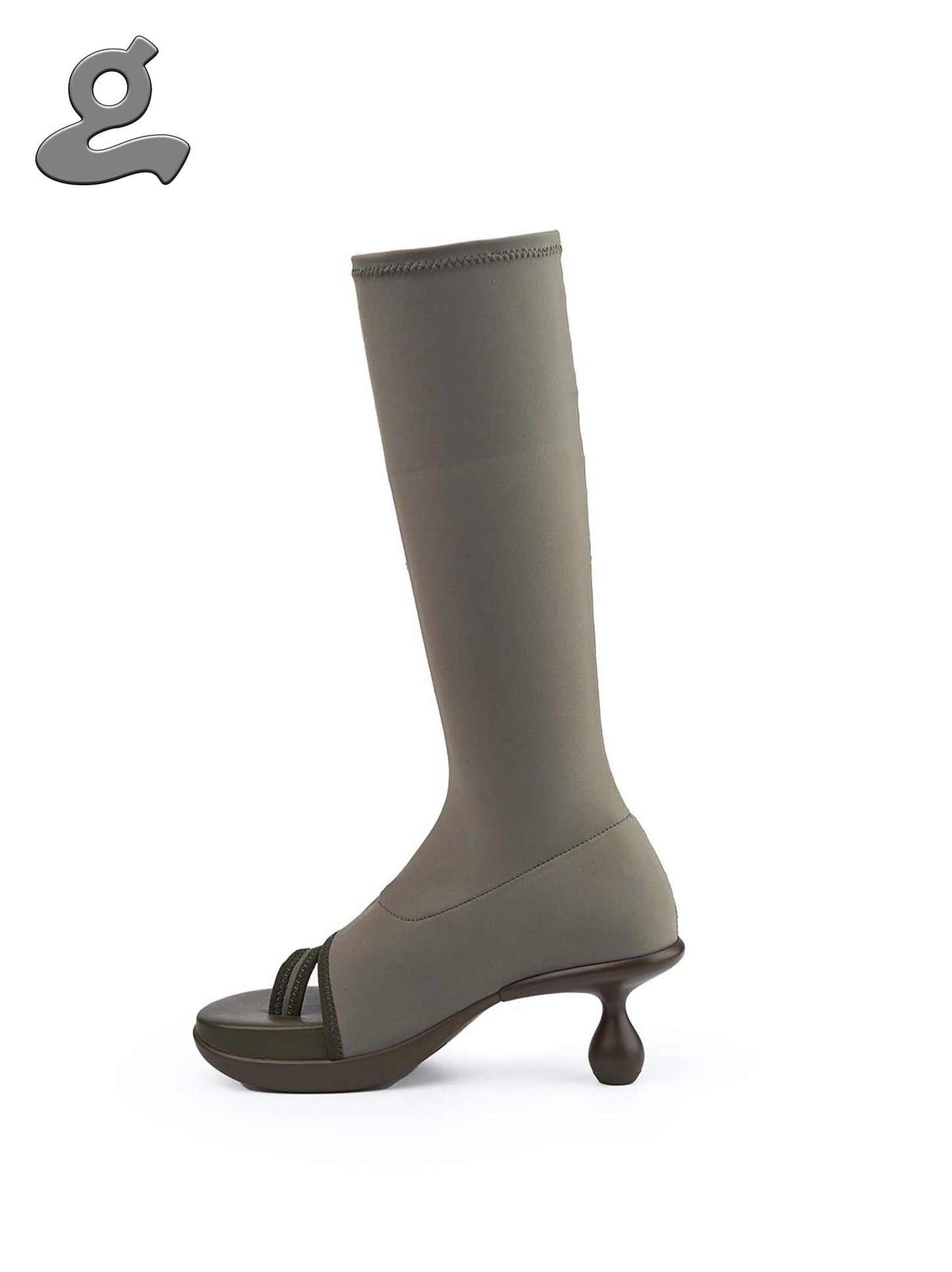 Green sunscreen socks sandals