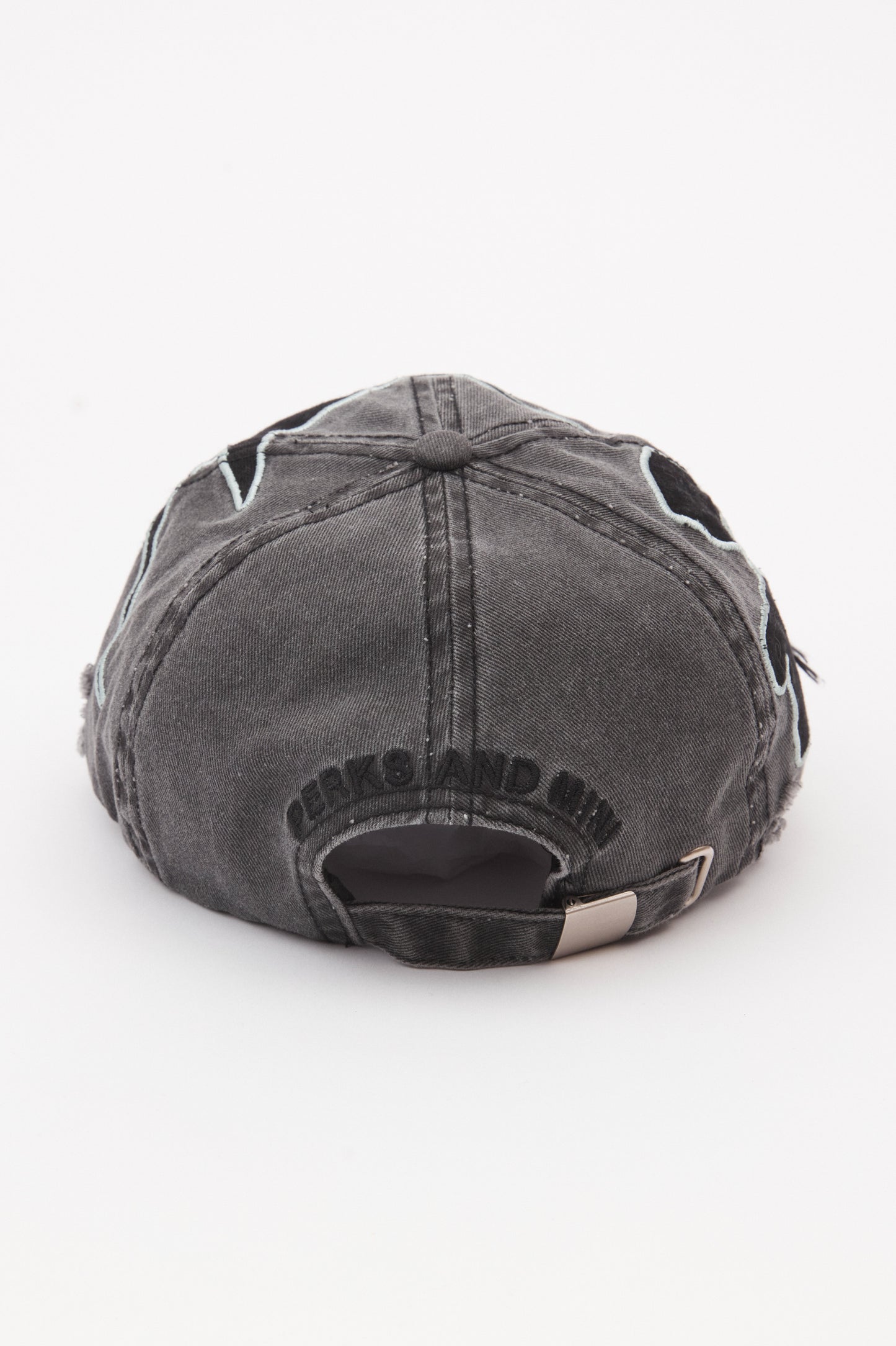 LOOKE DENIM APPLIQUE BASEBALL CAP