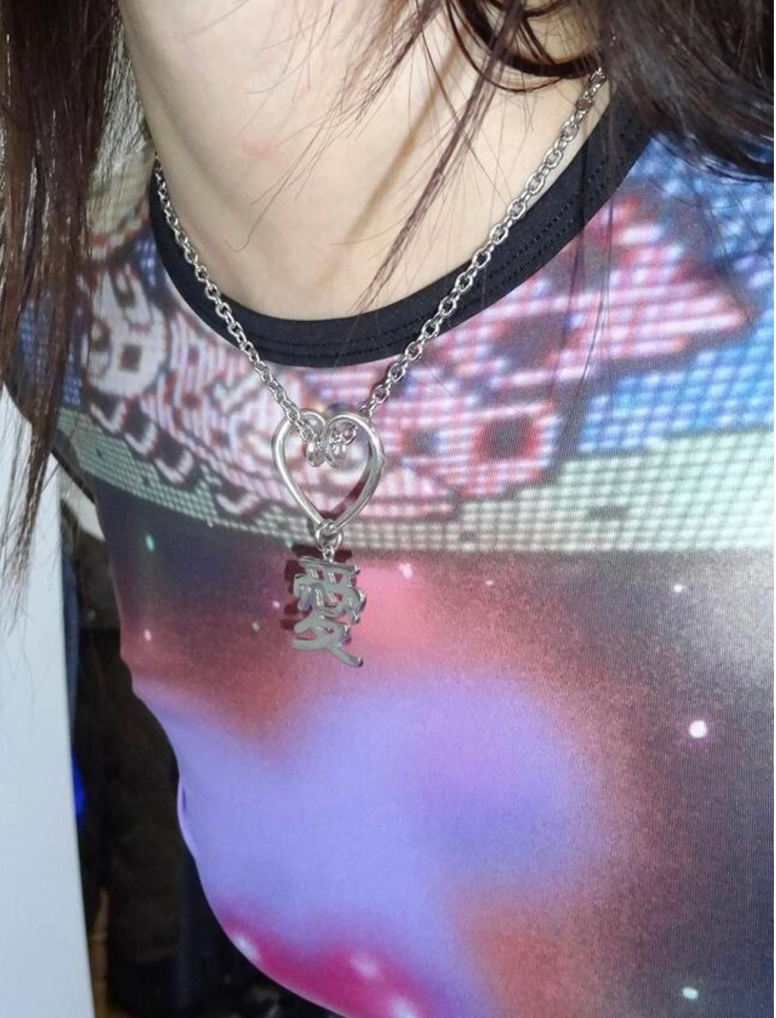 heart twist necklace