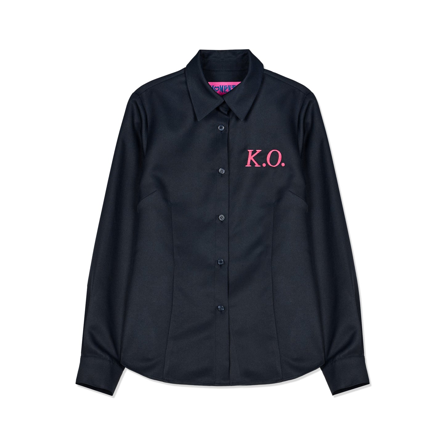 boxing K.O navy shirt
