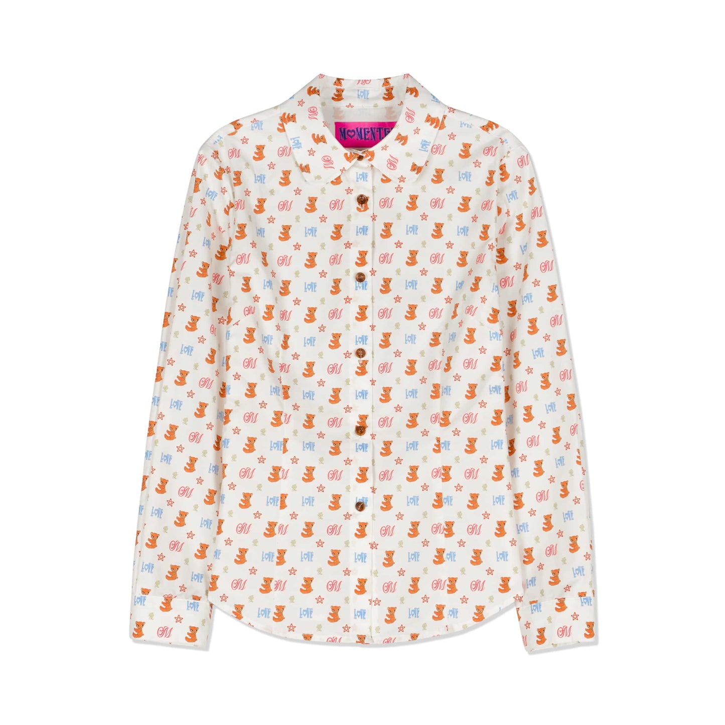 Full Printed Bear Shirt