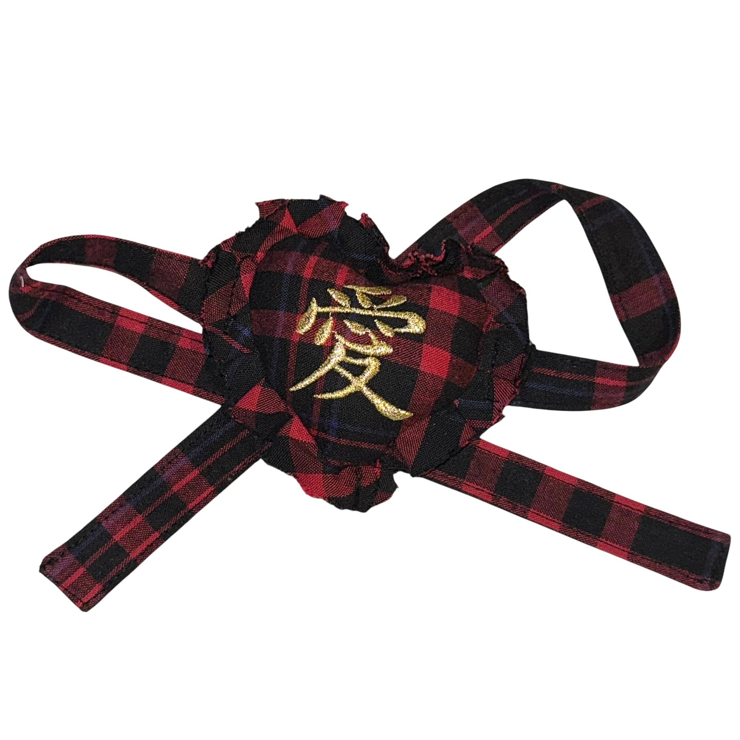 Check Cushion Love ChokerTwo Way
