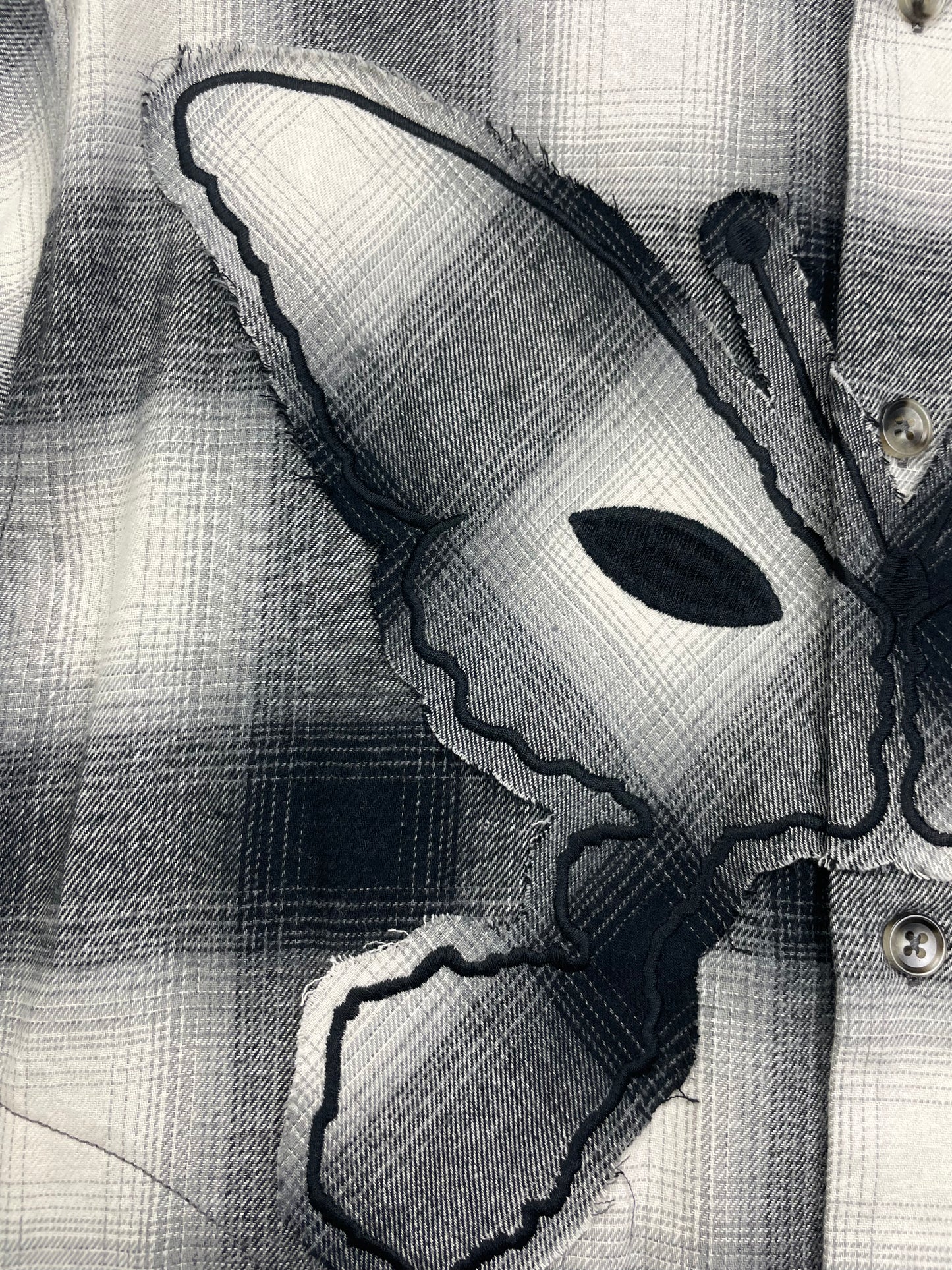 ALIEN KISS CHECK OVER SHIRT