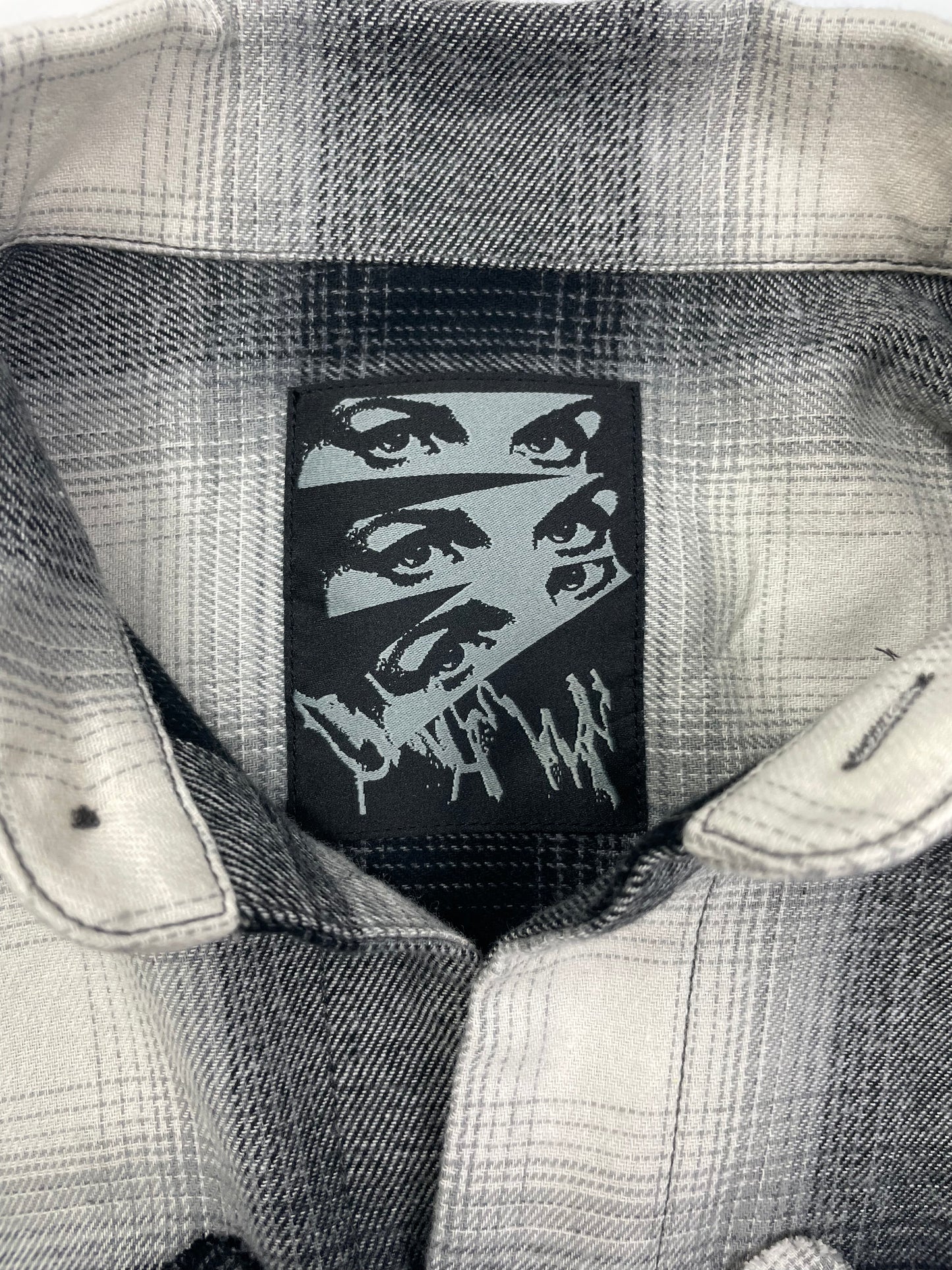 ALIEN KISS CHECK OVER SHIRT