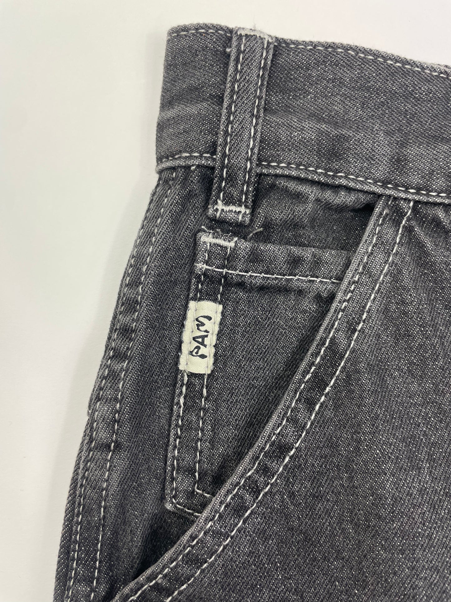 RATCHET WIDE LEG JEANS