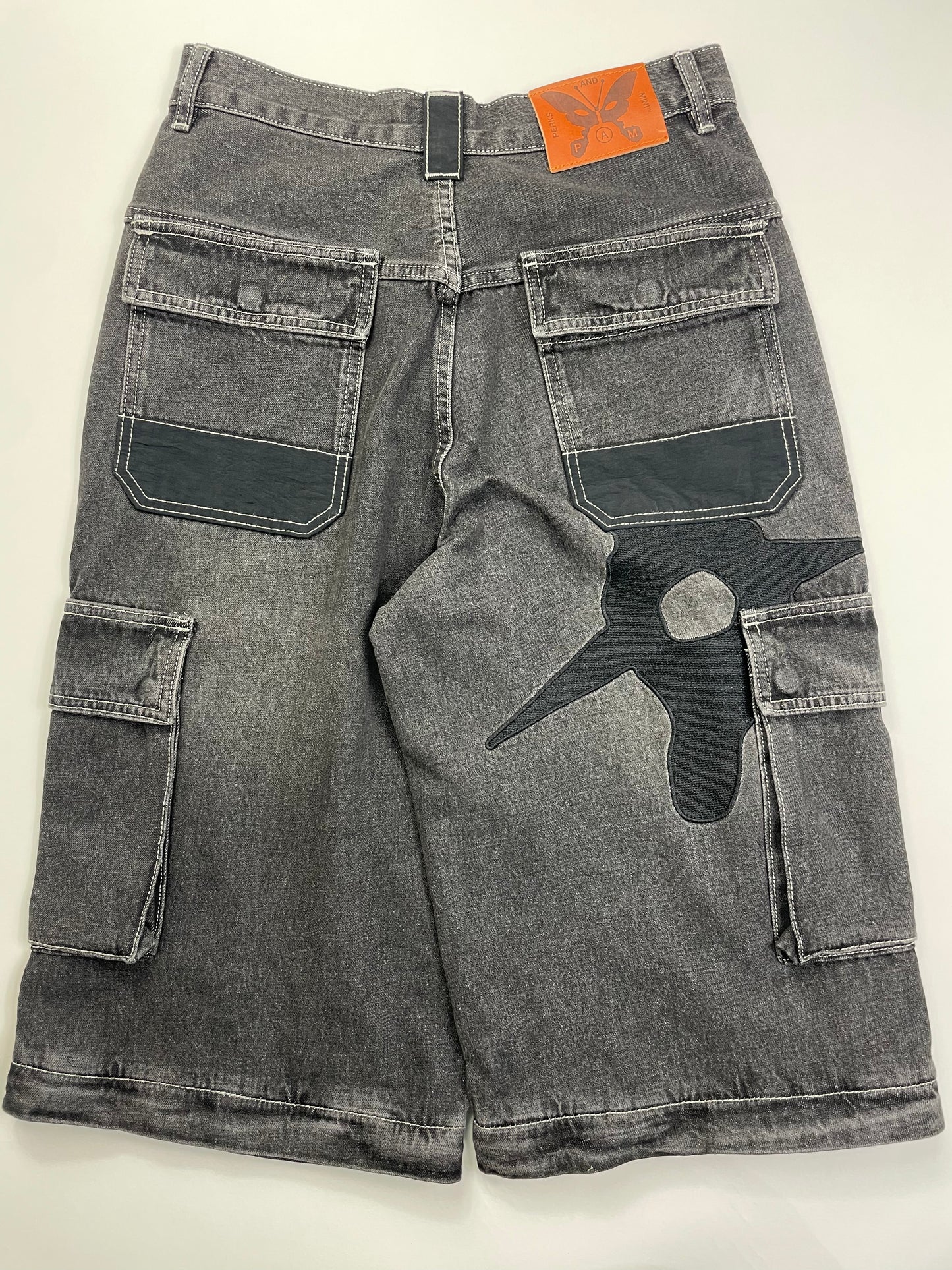 RATCHET WIDE LEG JEANS