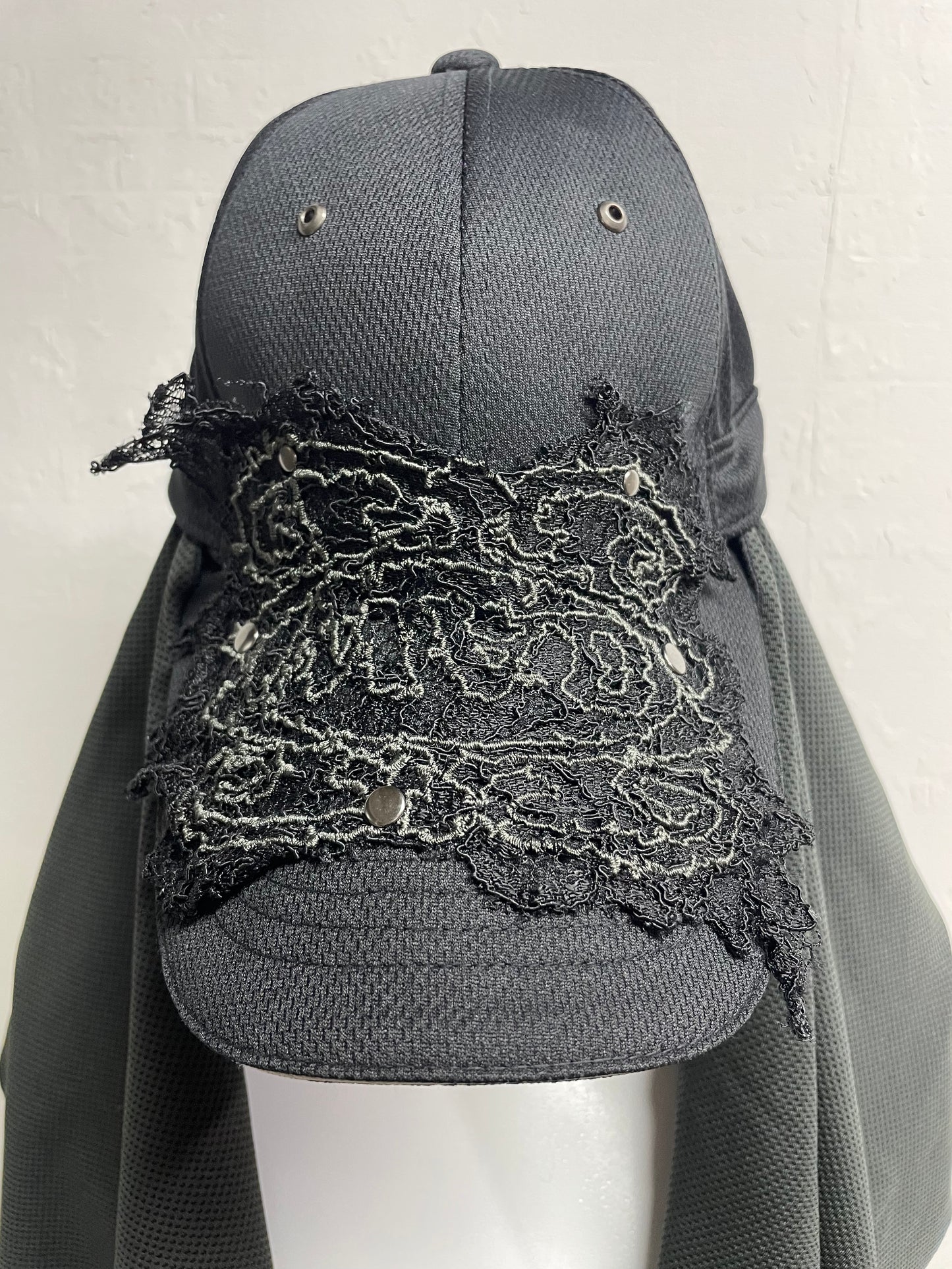 broken lace patch utility cap