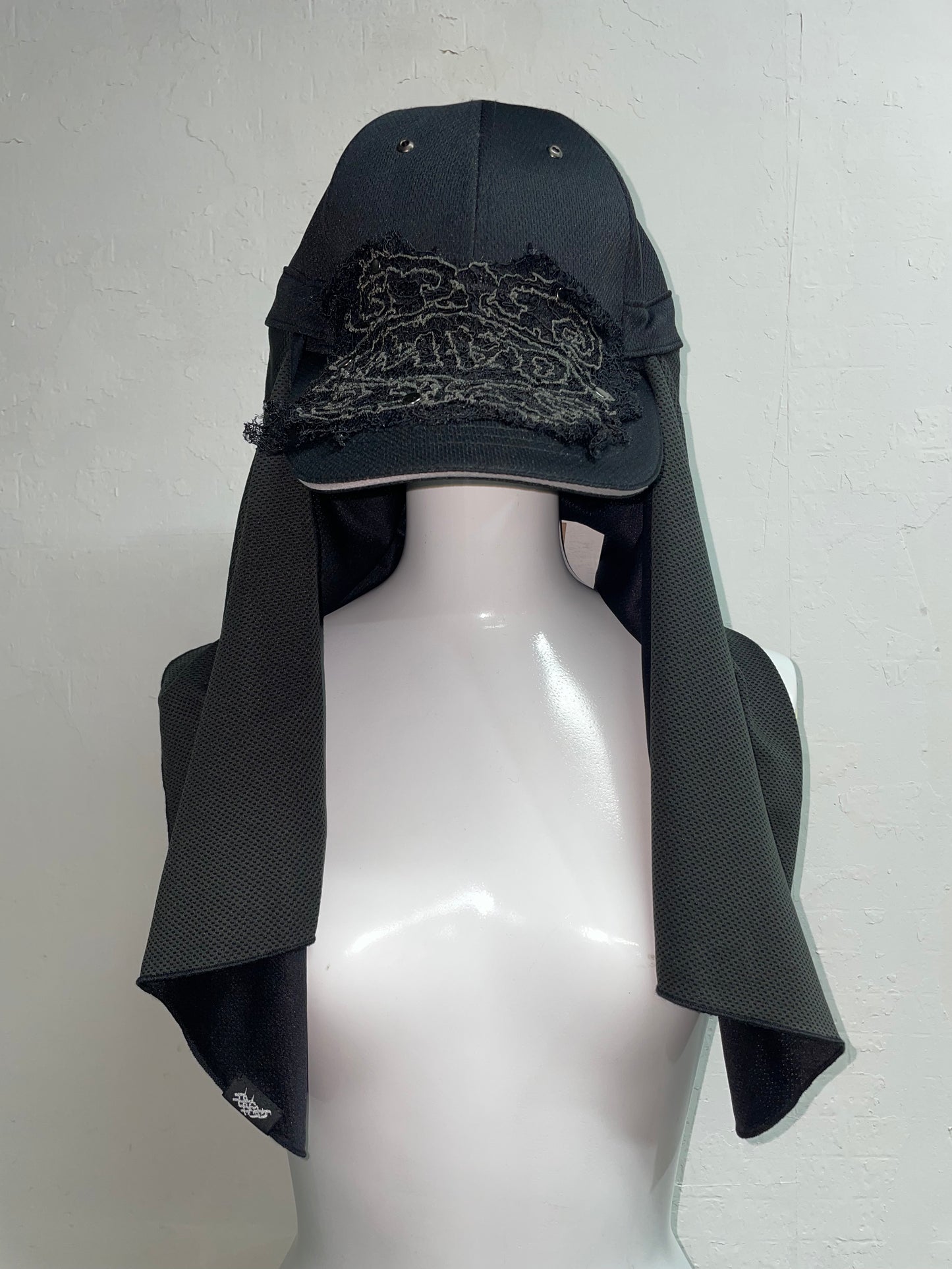 broken lace patch utility cap