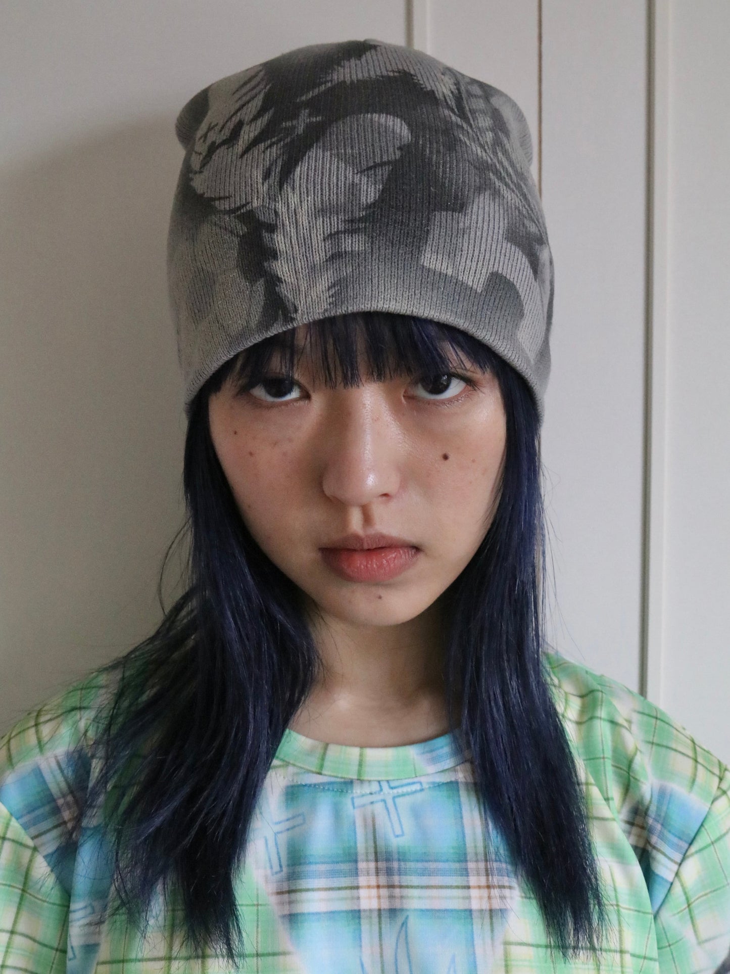 Five year old cotton beanie