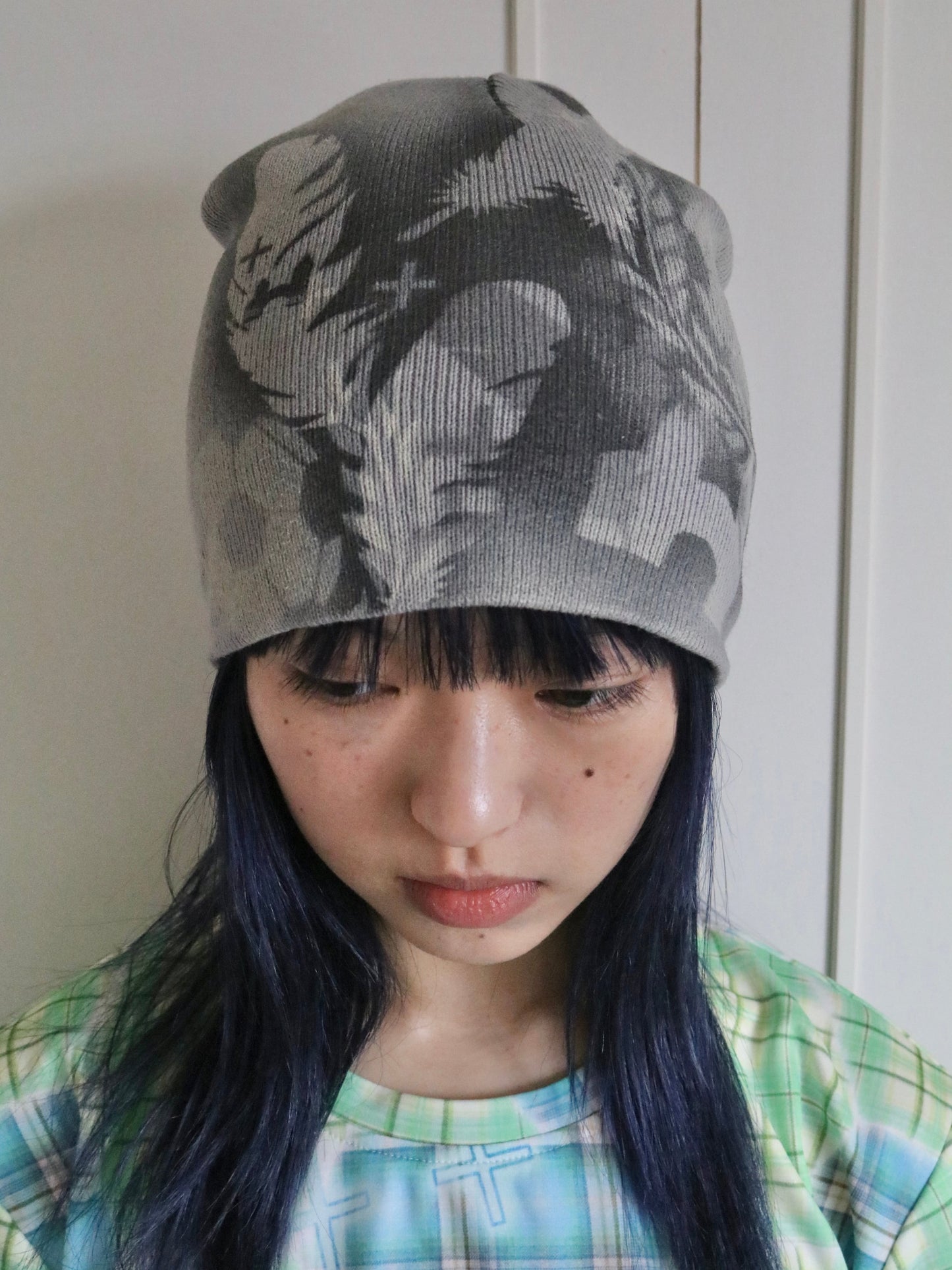 Five year old cotton beanie