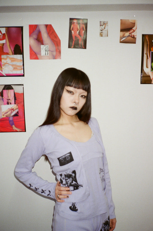 XEROX POINTELLE CARDIGAN