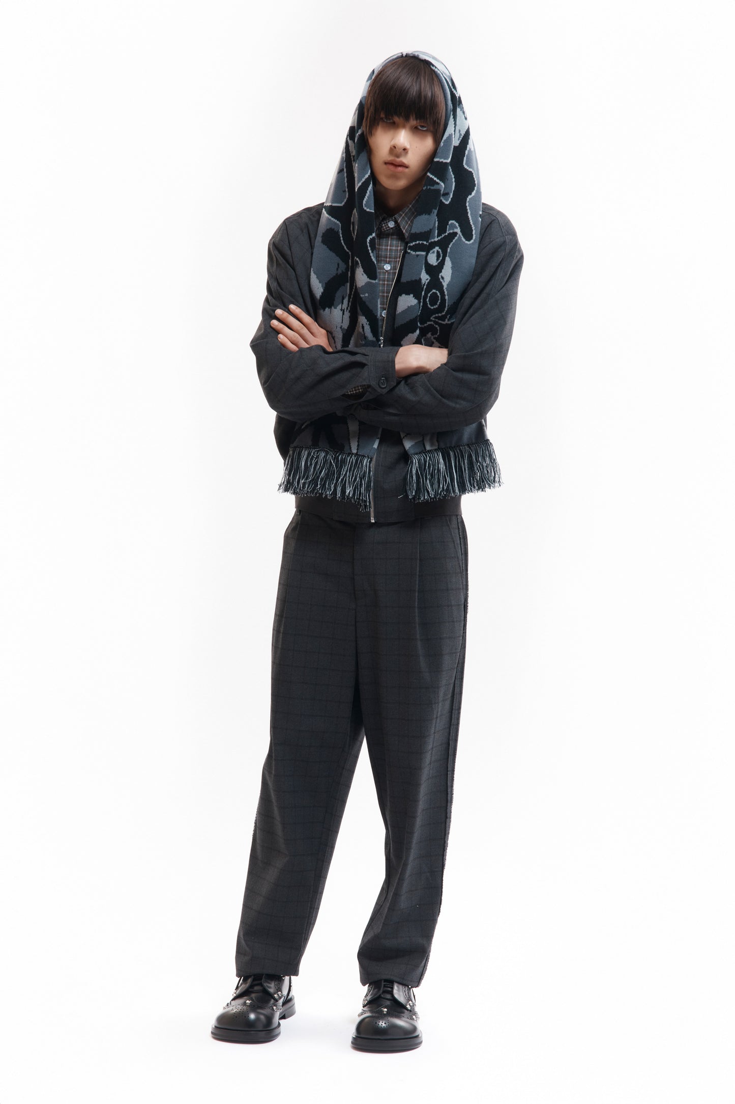 MULTI SHOT URCHIN BONNET SCARF