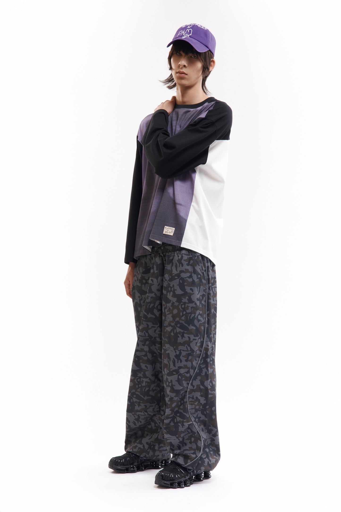 EYEDRESS X PAM COLOUR BLOCKS LS TEE