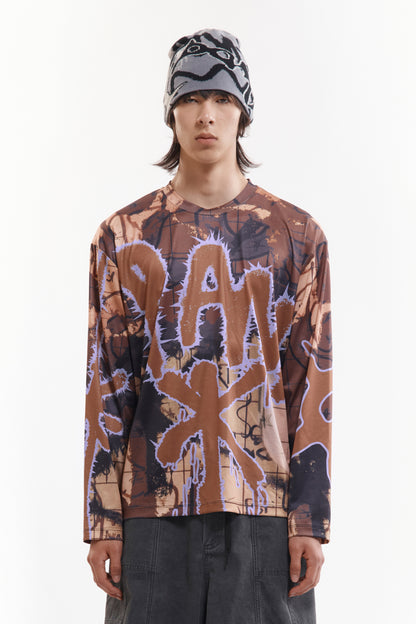 PATINA LS MESH TOP