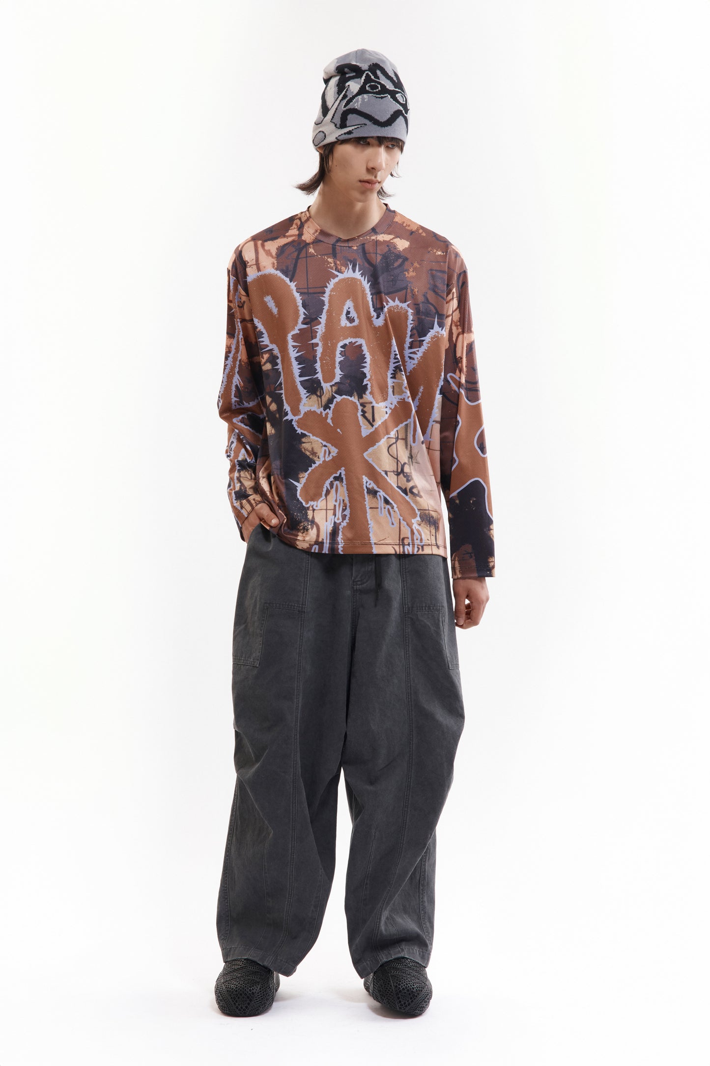 PATINA LS MESH TOP