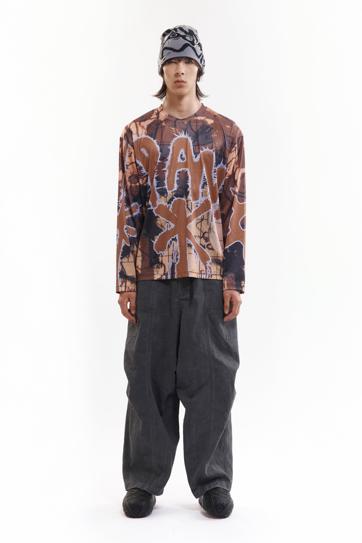 PATINA LS MESH TOP