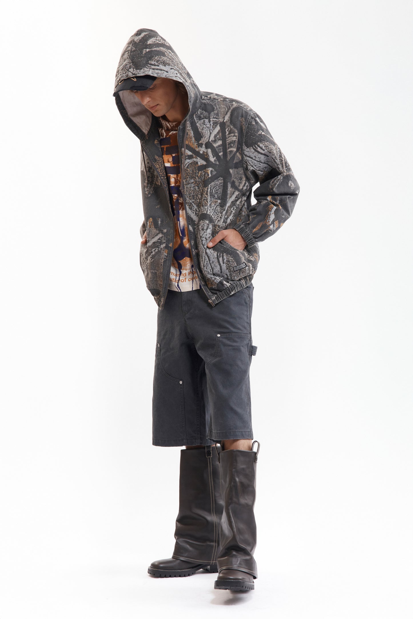 MURUS HOODED WORK JACKET