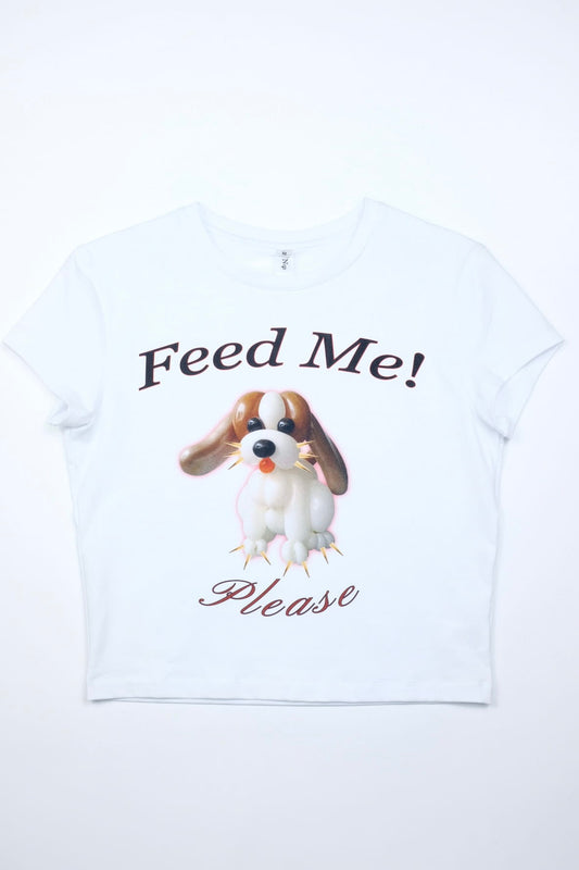Puppy print T-shirt
