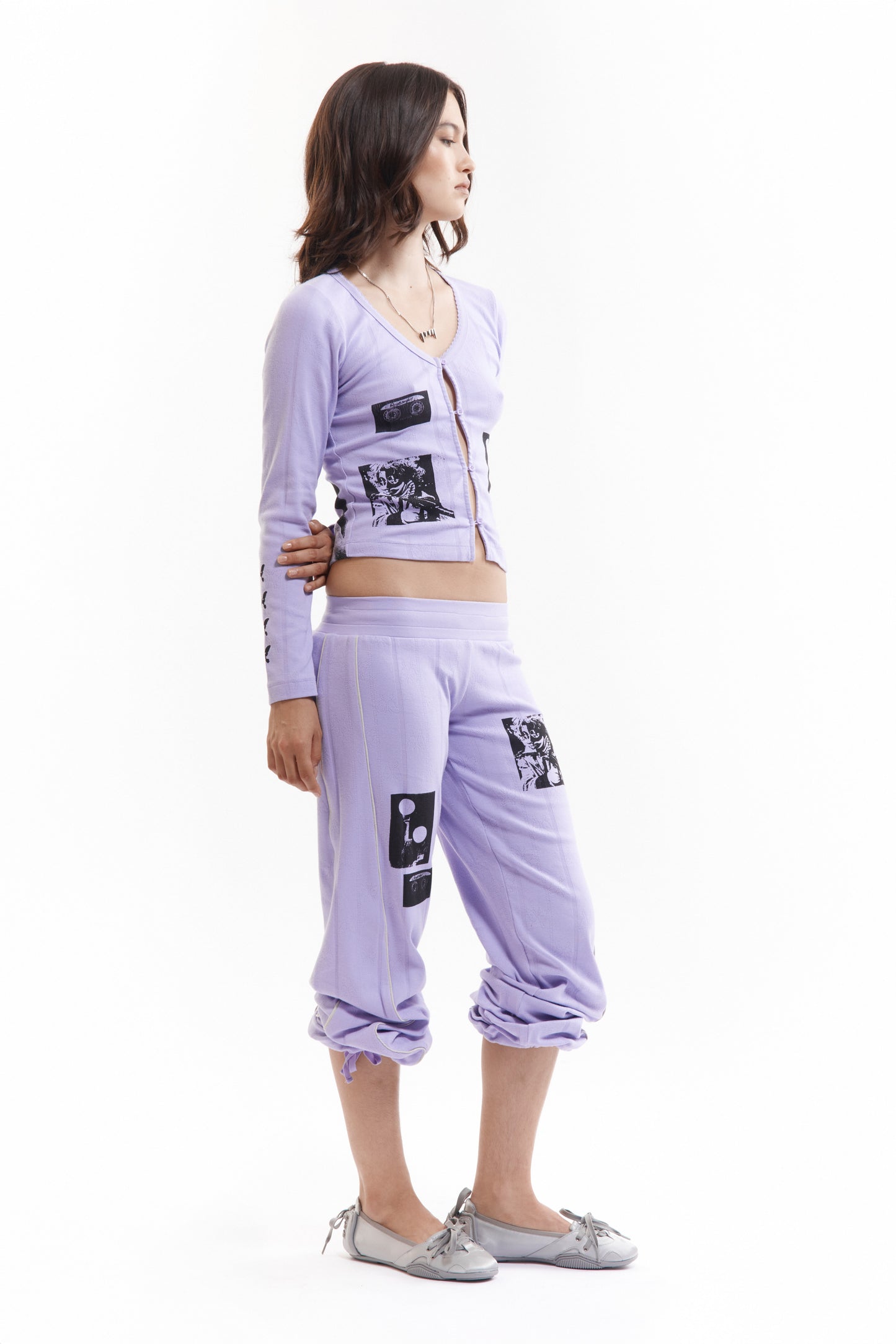 XEROX POINTELLE CARDIGAN