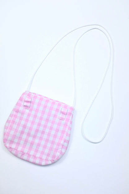 Gingham mini bag