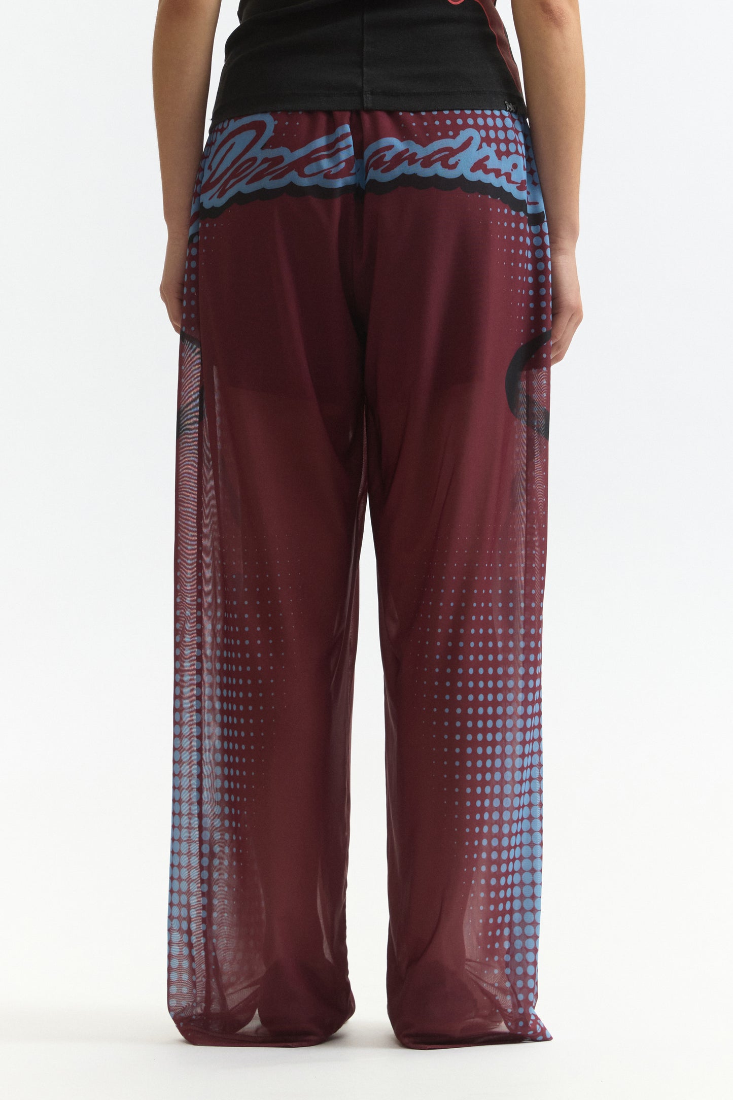 STIPPLE MESH PANTS