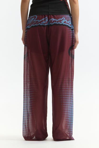 STIPPLE MESH PANTS