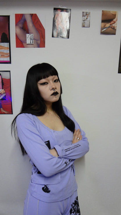 XEROX POINTELLE CARDIGAN