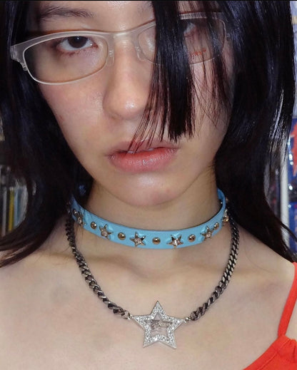 1995 Love Star Cubic Necklace