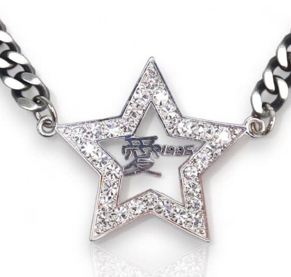 1995 Love Star Cubic Necklace