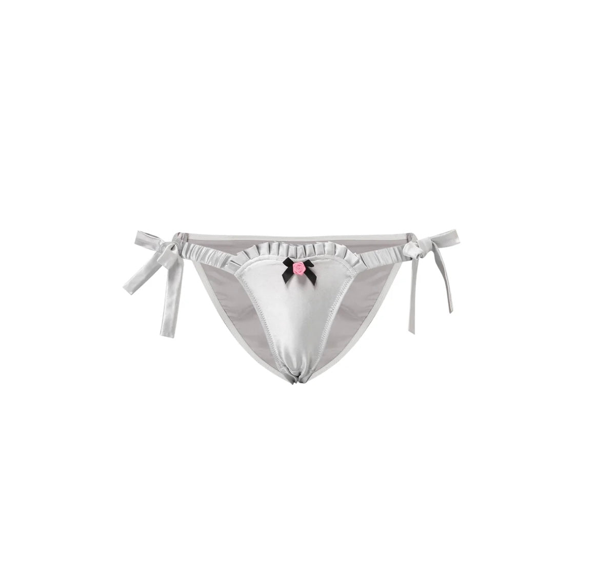 NodressXRoomSERVICE888 Pink polka dot brownouts briefs