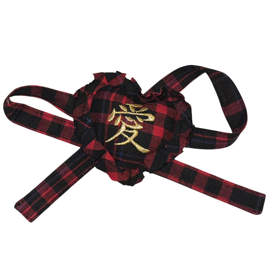 Check Cushion Love ChokerTwo Way