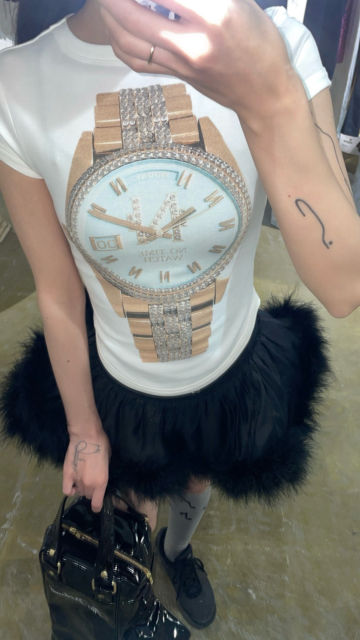 "Notime Watch"T-shirt