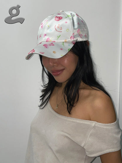 Printed Satin Cap