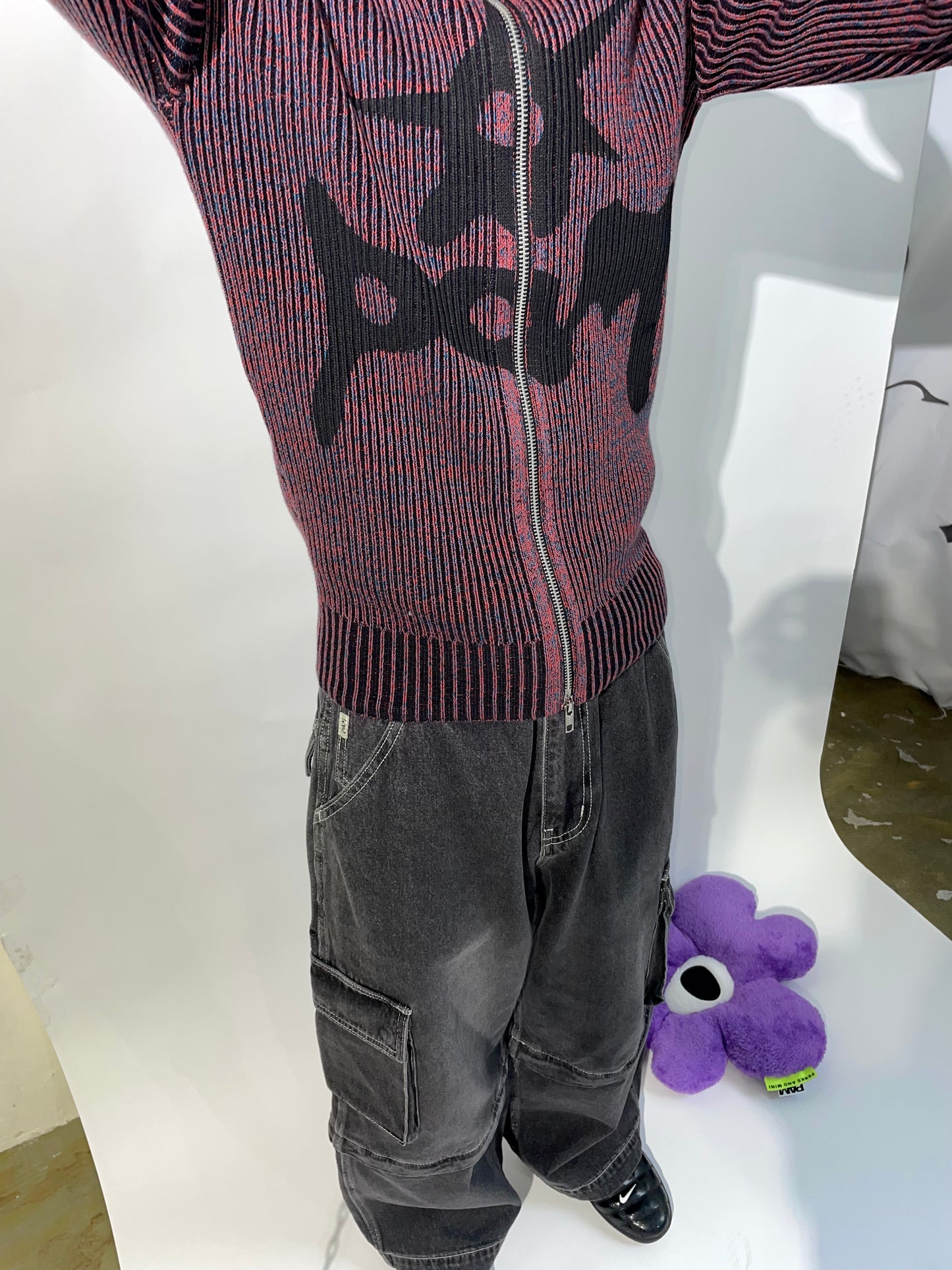 URCHIN STEADFAST ZIP THRU KNIT