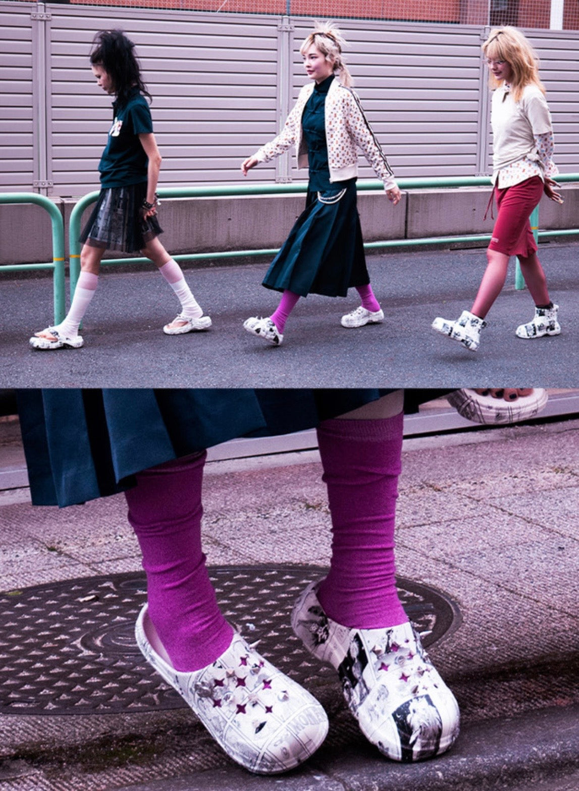 MOMENTEL×ROCKFISH Collaboration Clogs
