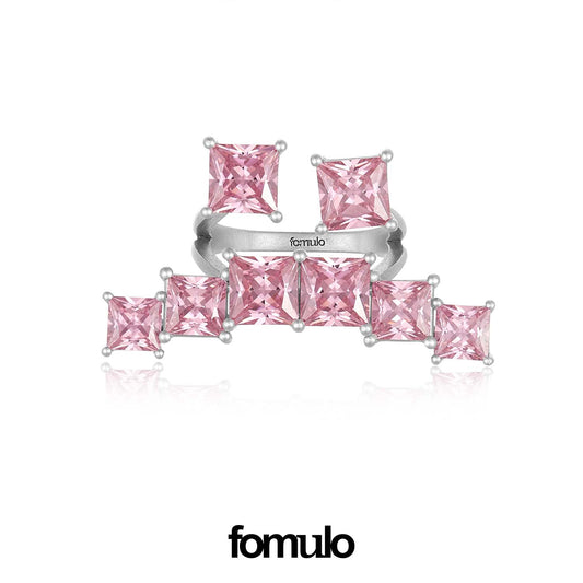 fomulo pixel diamond emoticon ring sad