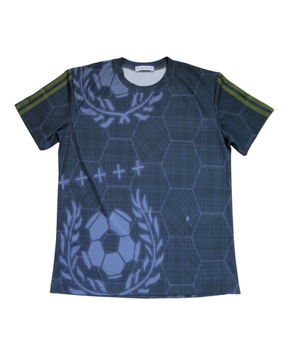 navy ball print t shirt