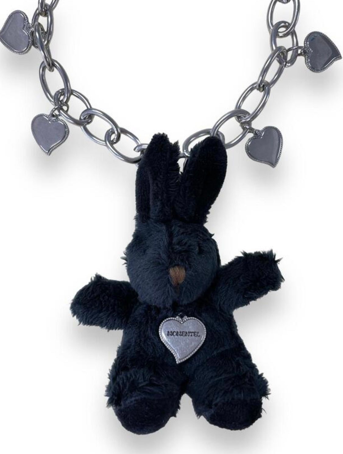 black rabbit necklace