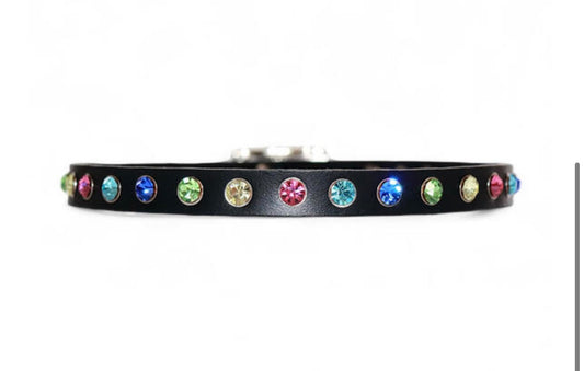 Love City Light Choker Black