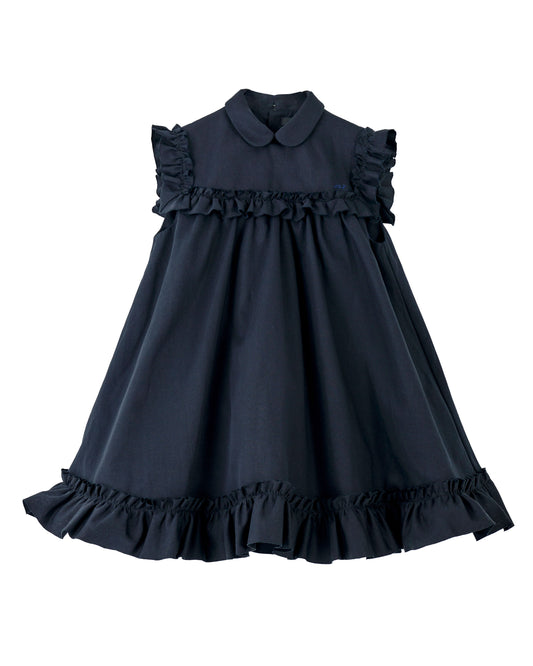 CHILDHOOD FRILLED-MINI DRESS