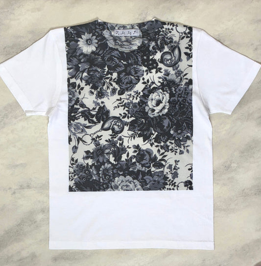 flower pattern print t shirt