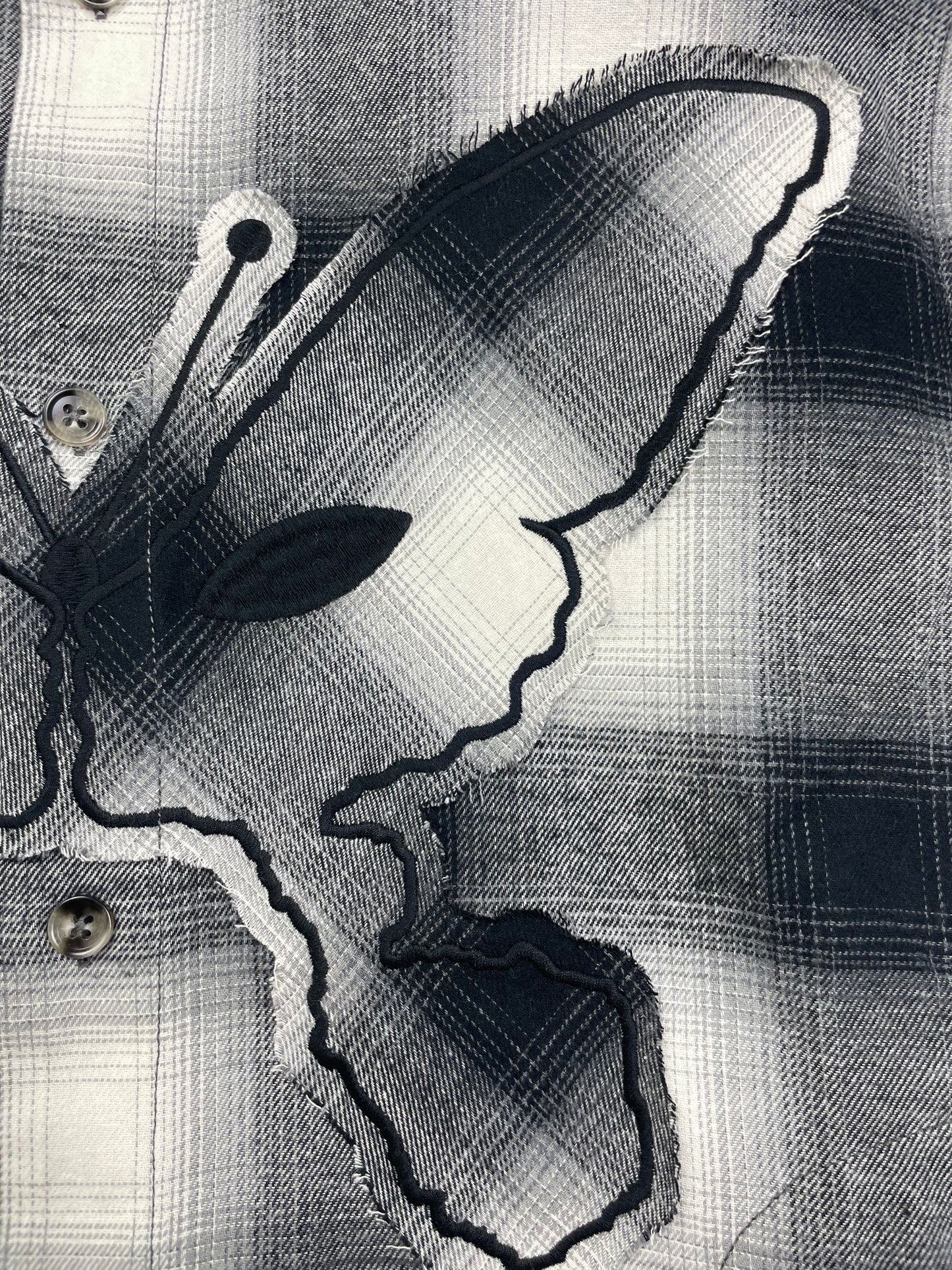 ALIEN KISS CHECK OVER SHIRT