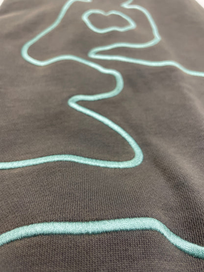 SAND SCRIPT SWEATPANT