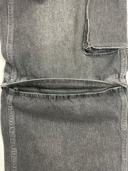 RATCHET WIDE LEG JEANS
