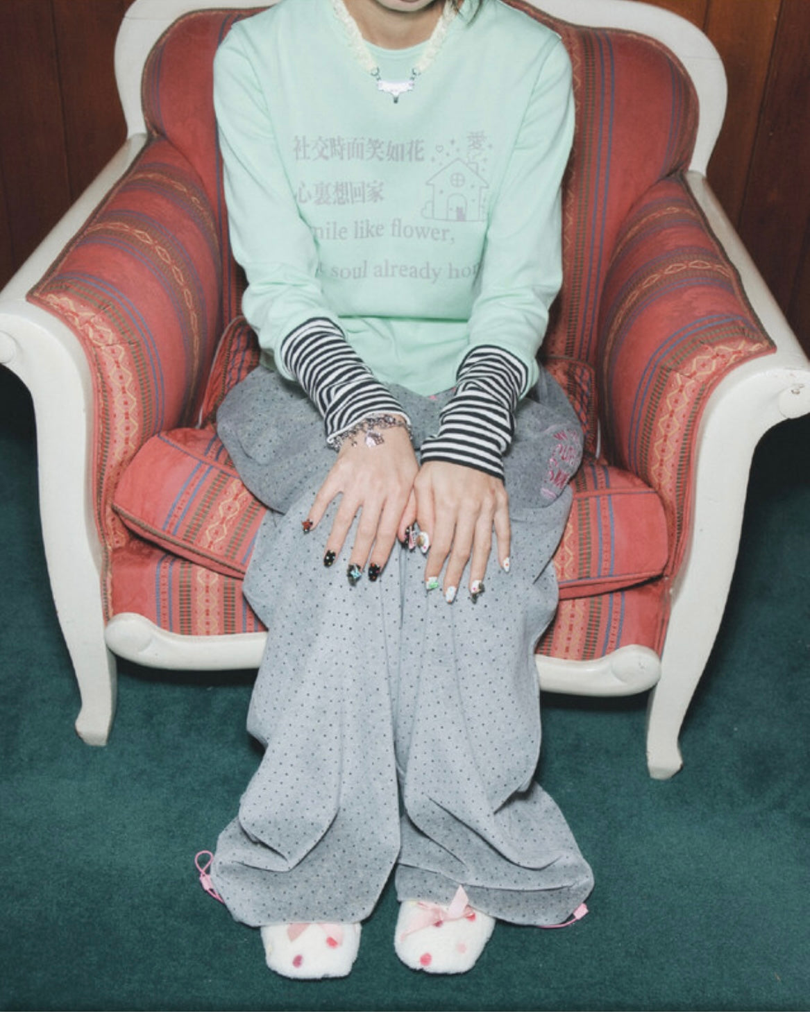 Go Home Stripe Long Sleeve