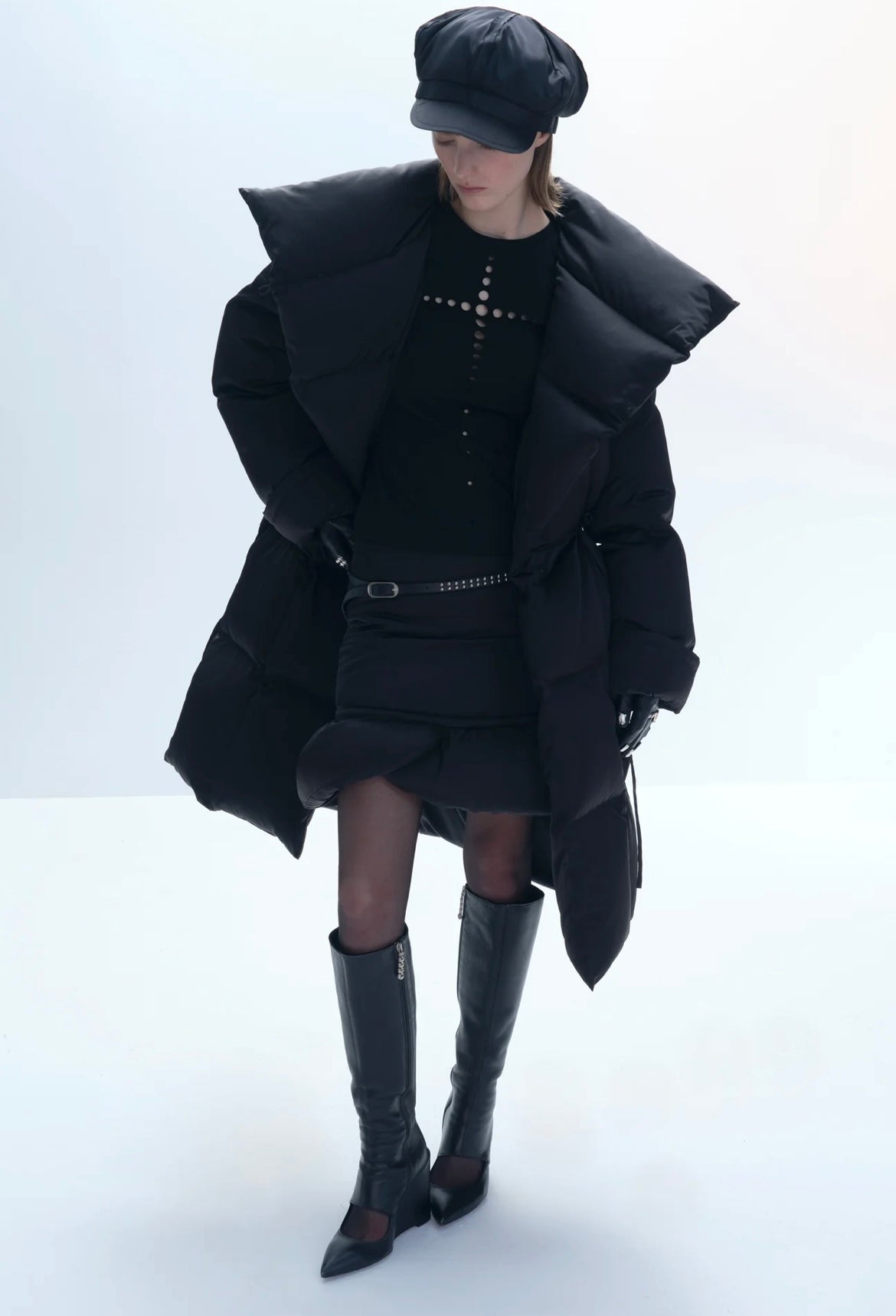 Cross Shaped Laser cut T-shirt