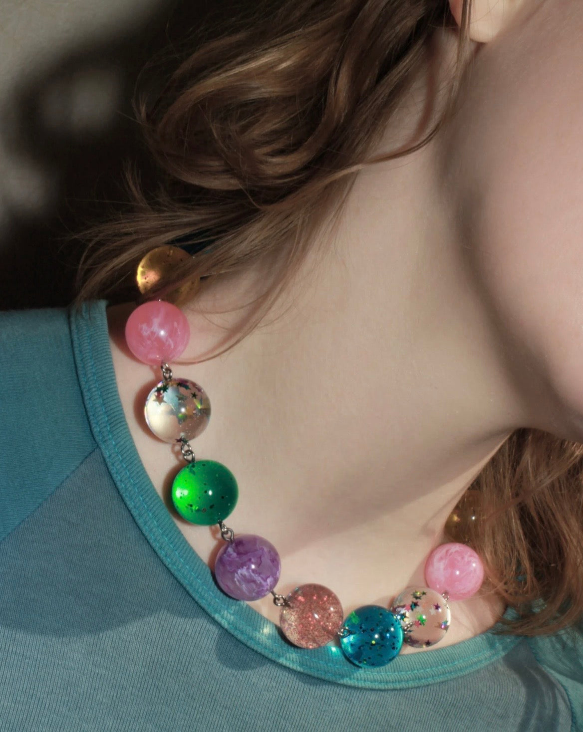 Bouncy Ball Necklace