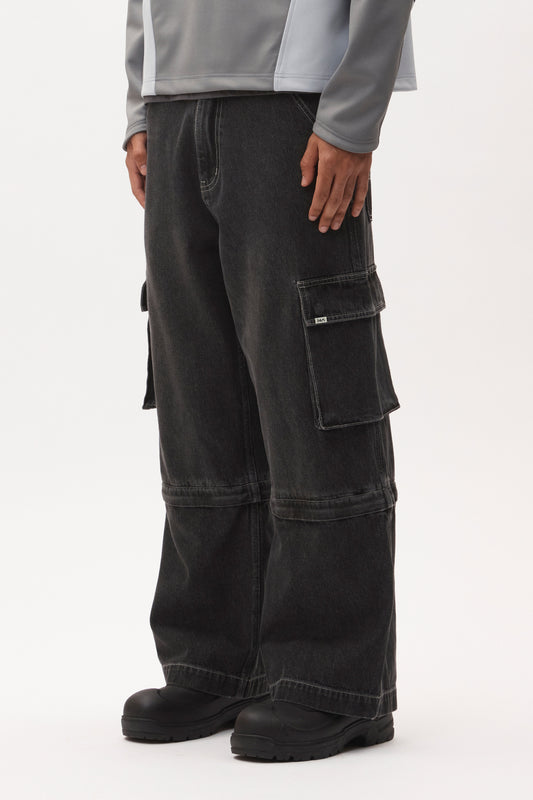RATCHET WIDE LEG JEANS