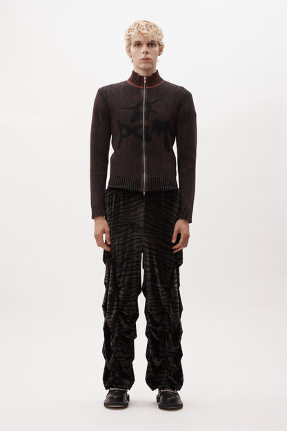 URCHIN STEADFAST ZIP THRU KNIT